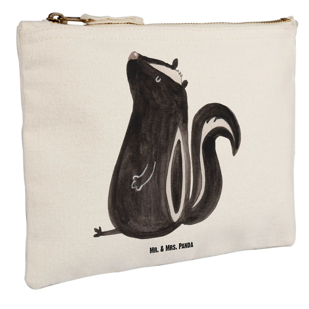 Make-up bag skunk Sit Skunk, slogan, stinky, stinker, skunk, law, wild animal, office, predator, know-it-all