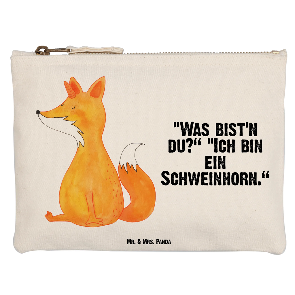 Make-up bag unicorn Fox unicorn, unicorns, fox, foxycorn, foxes, fox horns