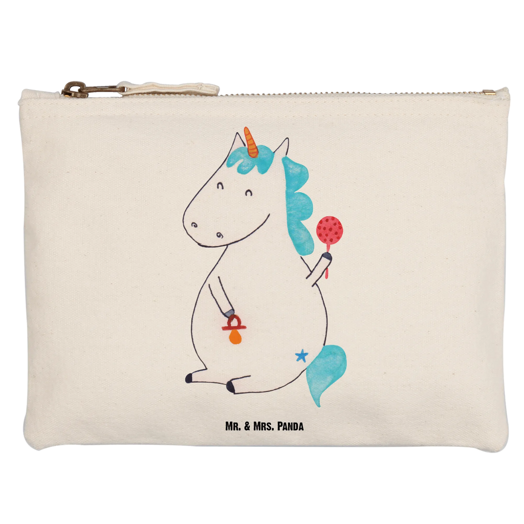 Schminktasche Einhorn Baby kosmetiktäschchen, Kulturtasche, Waschbeutel, Etui, pencil case, Schminkbeutel, Waschtasche, beauty case, aufbewahrungsbeutel, Schminktasche, beauty tasche, Stiftemäppchen, Kulturbeutel, utensilientasche, toiletry bag, Mäppchen, Schlampermäppchen, aufbewahrungstasche, pinsel tasche, Kosmetiktasche, Kosmetikbeutel, Federmappe, Schminktäschchen, Einhörner, Unicorn, Einhorn, Einhorn Deko, Babyglück, Geburtstag, Nachwuchs, Schnuller, Kind, Baby, Geburt, Mutter, Erstes Kind, Eltern, Party