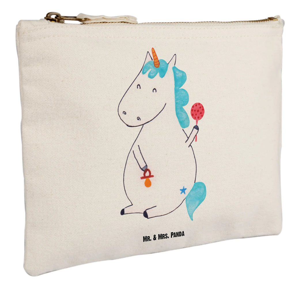 Schminktasche Einhorn Baby kosmetiktäschchen, Kulturtasche, Waschbeutel, Etui, pencil case, Schminkbeutel, Waschtasche, beauty case, aufbewahrungsbeutel, Schminktasche, beauty tasche, Stiftemäppchen, Kulturbeutel, utensilientasche, toiletry bag, Mäppchen, Schlampermäppchen, aufbewahrungstasche, pinsel tasche, Kosmetiktasche, Kosmetikbeutel, Federmappe, Schminktäschchen, Einhörner, Unicorn, Einhorn, Einhorn Deko, Babyglück, Geburtstag, Nachwuchs, Schnuller, Kind, Baby, Geburt, Mutter, Erstes Kind, Eltern, Party