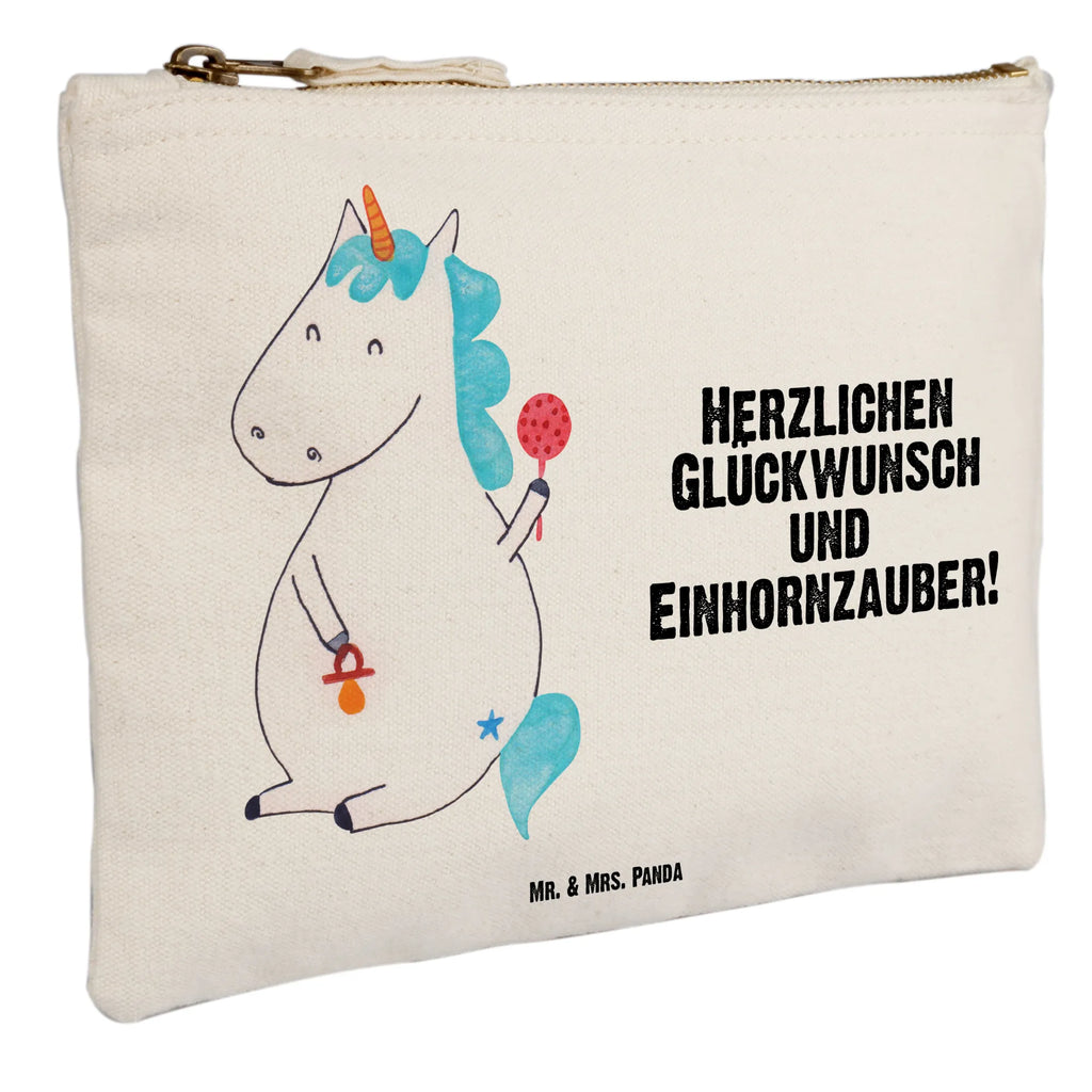 Schminktasche Einhorn Baby kosmetiktäschchen, Kulturtasche, Waschbeutel, Etui, pencil case, Schminkbeutel, Waschtasche, beauty case, aufbewahrungsbeutel, Schminktasche, beauty tasche, Stiftemäppchen, Kulturbeutel, utensilientasche, toiletry bag, Mäppchen, Schlampermäppchen, aufbewahrungstasche, pinsel tasche, Kosmetiktasche, Kosmetikbeutel, Federmappe, Schminktäschchen, Einhörner, Unicorn, Einhorn, Einhorn Deko, Babyglück, Geburtstag, Nachwuchs, Schnuller, Kind, Baby, Geburt, Mutter, Erstes Kind, Eltern, Party
