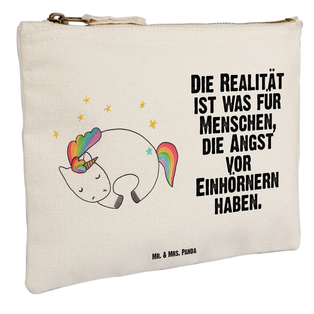 Make-up bag unicorn Night Schlampermäppchen, kosmetiktäschchen, pencil case, Federmappe, Schminktäschchen, beauty case, Schminkbeutel, Waschbeutel, Schminktasche, beauty tasche, utensilientasche, Waschtasche, Etui, Kulturbeutel, Kosmetikbeutel, Mäppchen, Stiftemäppchen, pinsel tasche, aufbewahrungsbeutel, Kulturtasche, aufbewahrungstasche, Kosmetiktasche, toiletry bag, Einhörner, Unicorn, Einhorn, Einhorn Deko, Freundin, Menschen, Träume, Traum, Realität, Geschenk, Ruhe