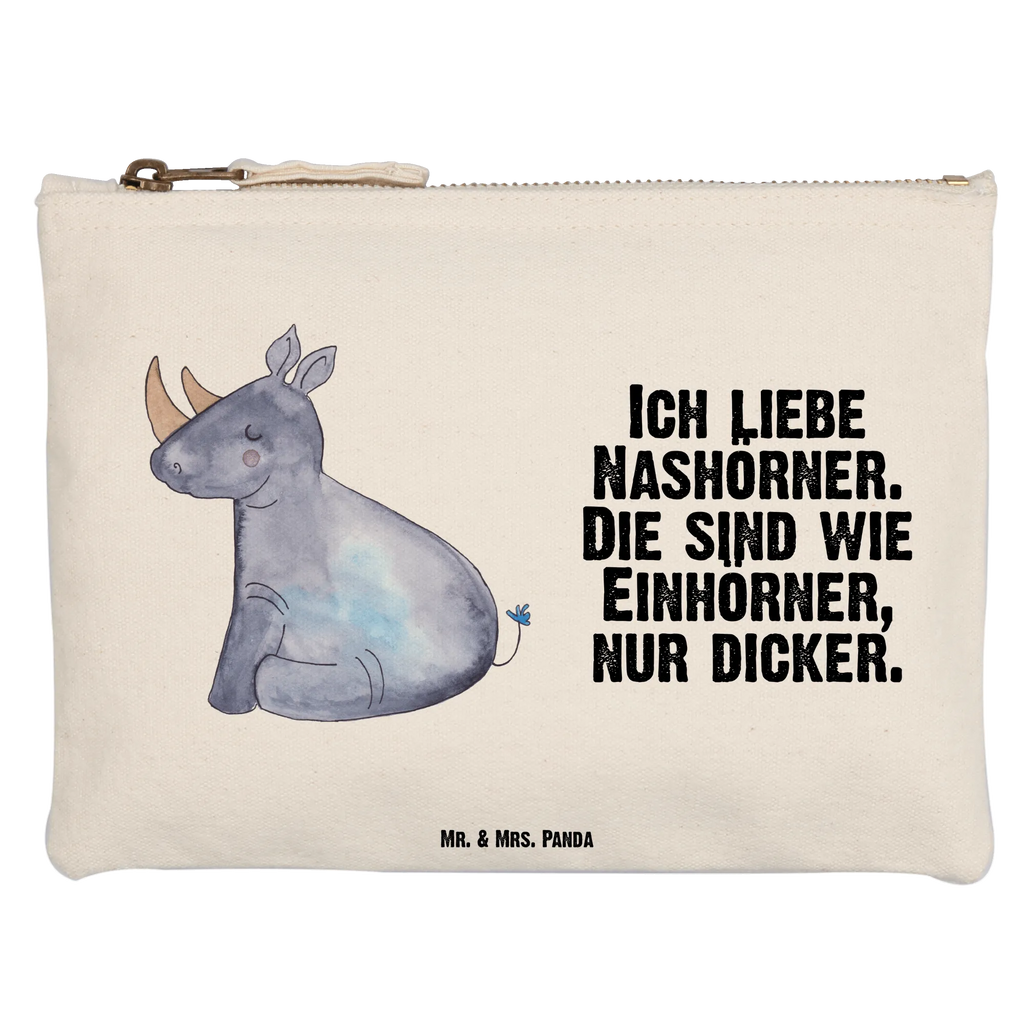 torebka na makijaż Jednorożec Nosorożec pinsel tasche, pencil case, Waschbeutel, beauty case, Kulturtasche, Mäppchen, Federmappe, kosmetiktäschchen, Waschtasche, Schlampermäppchen, aufbewahrungsbeutel, Schminkbeutel, Etui, Kulturbeutel, Schminktäschchen, aufbewahrungstasche, utensilientasche, toiletry bag, Kosmetiktasche, Schminktasche, Stiftemäppchen, beauty tasche, Kosmetikbeutel, Einhörner, Unicorn, Einhorn, Einhorn Deko, Erwachsenwerden, Glitzer, Einhornpower, Nashörner, Zoo, Regenbogen, Nashorn, Witzig, Lustig