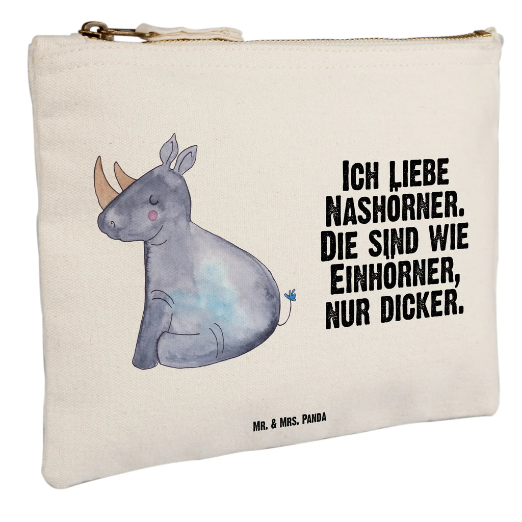 torebka na makijaż Jednorożec Nosorożec pinsel tasche, pencil case, Waschbeutel, beauty case, Kulturtasche, Mäppchen, Federmappe, kosmetiktäschchen, Waschtasche, Schlampermäppchen, aufbewahrungsbeutel, Schminkbeutel, Etui, Kulturbeutel, Schminktäschchen, aufbewahrungstasche, utensilientasche, toiletry bag, Kosmetiktasche, Schminktasche, Stiftemäppchen, beauty tasche, Kosmetikbeutel, Einhörner, Unicorn, Einhorn, Einhorn Deko, Erwachsenwerden, Glitzer, Einhornpower, Nashörner, Zoo, Regenbogen, Nashorn, Witzig, Lustig