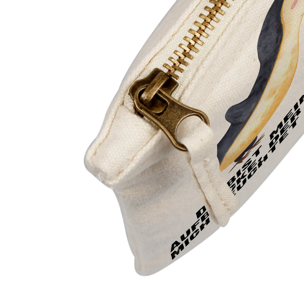 torebka na makijaż Pingwin Miłość Miłość, partner, przyjaciel, przyjaciółka, mąż, żona, wesele, zaręczyny, prośba o rękę, prezent miłosny, rocznica, dzień ślubu