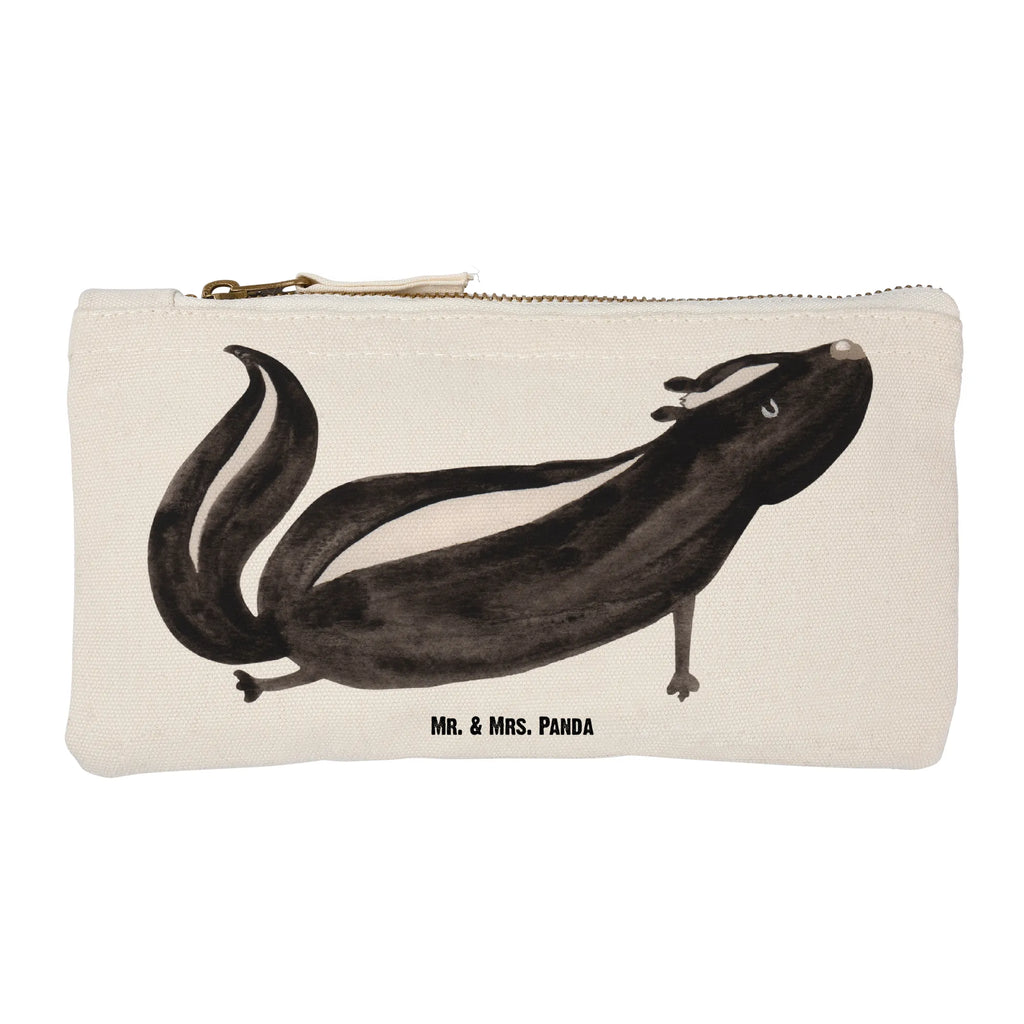 torebka na makijaż skunks Joga Schminktäschchen, Waschbeutel, pinsel tasche, beauty tasche, pencil case, Kosmetikbeutel, Etui, Schminkbeutel, Kulturbeutel, Stiftemäppchen, aufbewahrungstasche, Federmappe, Schminktasche, Mäppchen, Schlampermäppchen, utensilientasche, toiletry bag, Kulturtasche, Kosmetiktasche, aufbewahrungsbeutel, Waschtasche, beauty case, kosmetiktäschchen, Stinktier, Skunk, Stinki, Lache, Raubtier, Namaste, Wildtier, Stinker, Liebe, Lebe, Yoga