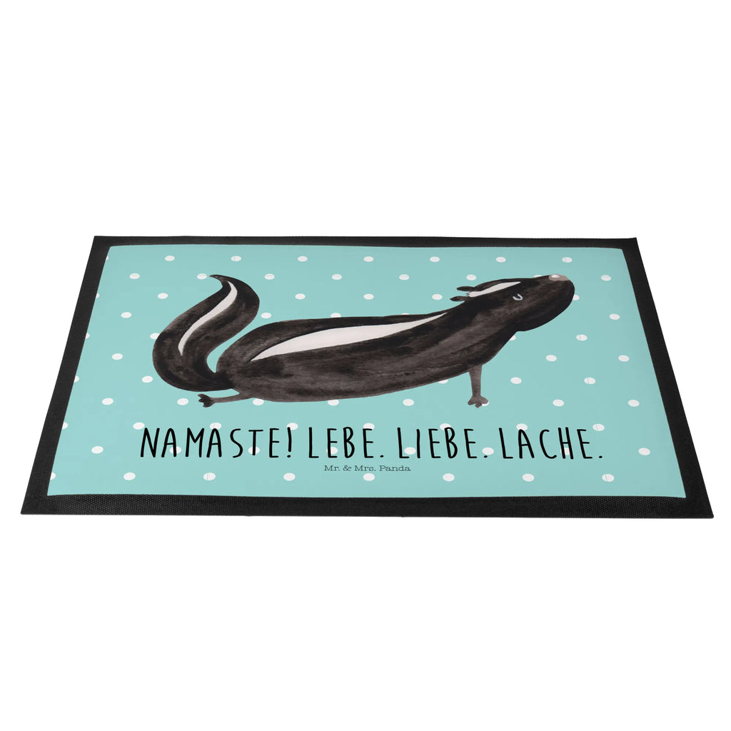Doormat skunk yoga Skunk, Wild animal, Predator, Stinky, Stinker, Love, Live, Yoga, Laugh, Namaste