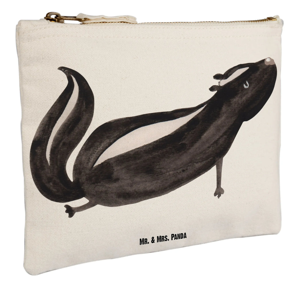 torebka na makijaż skunks Joga Schminktäschchen, Waschbeutel, pinsel tasche, beauty tasche, pencil case, Kosmetikbeutel, Etui, Schminkbeutel, Kulturbeutel, Stiftemäppchen, aufbewahrungstasche, Federmappe, Schminktasche, Mäppchen, Schlampermäppchen, utensilientasche, toiletry bag, Kulturtasche, Kosmetiktasche, aufbewahrungsbeutel, Waschtasche, beauty case, kosmetiktäschchen, Stinktier, Skunk, Stinki, Lache, Raubtier, Namaste, Wildtier, Stinker, Liebe, Lebe, Yoga