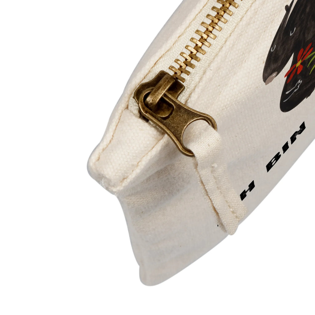 Make-up bag skunk flower Stiftemäppchen, beauty case, Kosmetiktasche, Federmappe, Etui, toiletry bag, Schminktasche, Kosmetikbeutel, beauty tasche, Waschbeutel, Schlampermäppchen, Mäppchen, aufbewahrungsbeutel, pencil case, pinsel tasche, Kulturbeutel, Kulturtasche, Waschtasche, utensilientasche, Schminktäschchen, kosmetiktäschchen, Schminkbeutel, aufbewahrungstasche, Stinktier, Skunk, Träume, Verträumt, Raubtier, Stinker, Wildtier, Tagträumer, Stinki, Dreams