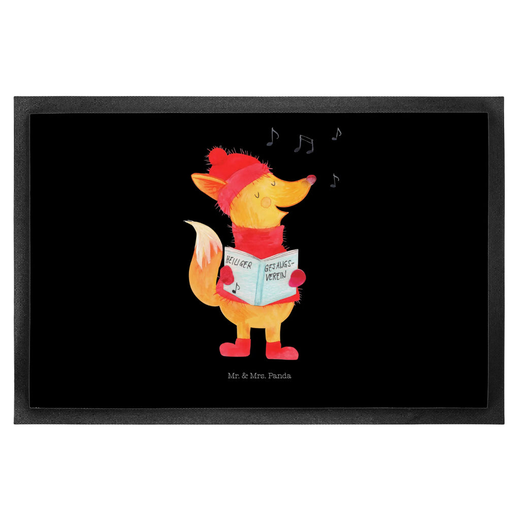 Doormat Fox Singer Haustürmatte, Türmatte, Schmutzfänger, schmutzfangmatten, Eingangsmatte, Sauberlaufmatte, fußmatte, Eingangsteppich, Schuhabstreifer, hausmatte, Schmutzfangmatte, Schmutzfangteppich, matte haustür, Fußabstreifer, sauberlaufmatten, Fußabtreter, Schmutzmatte, türmatten, flurmatte, Abtretmatte, außenmatte, Türvorleger, Fußmatten, abstreifer, Abtreter, Fussmatte, Nikolaus, Weihnachten, Advent, Weihnachtsdeko, Wintermotiv, Heiligabend, Winter, Fuchs, Sänger, Weihnachtslieder, Singen, Füchse, Geschenk Sänger