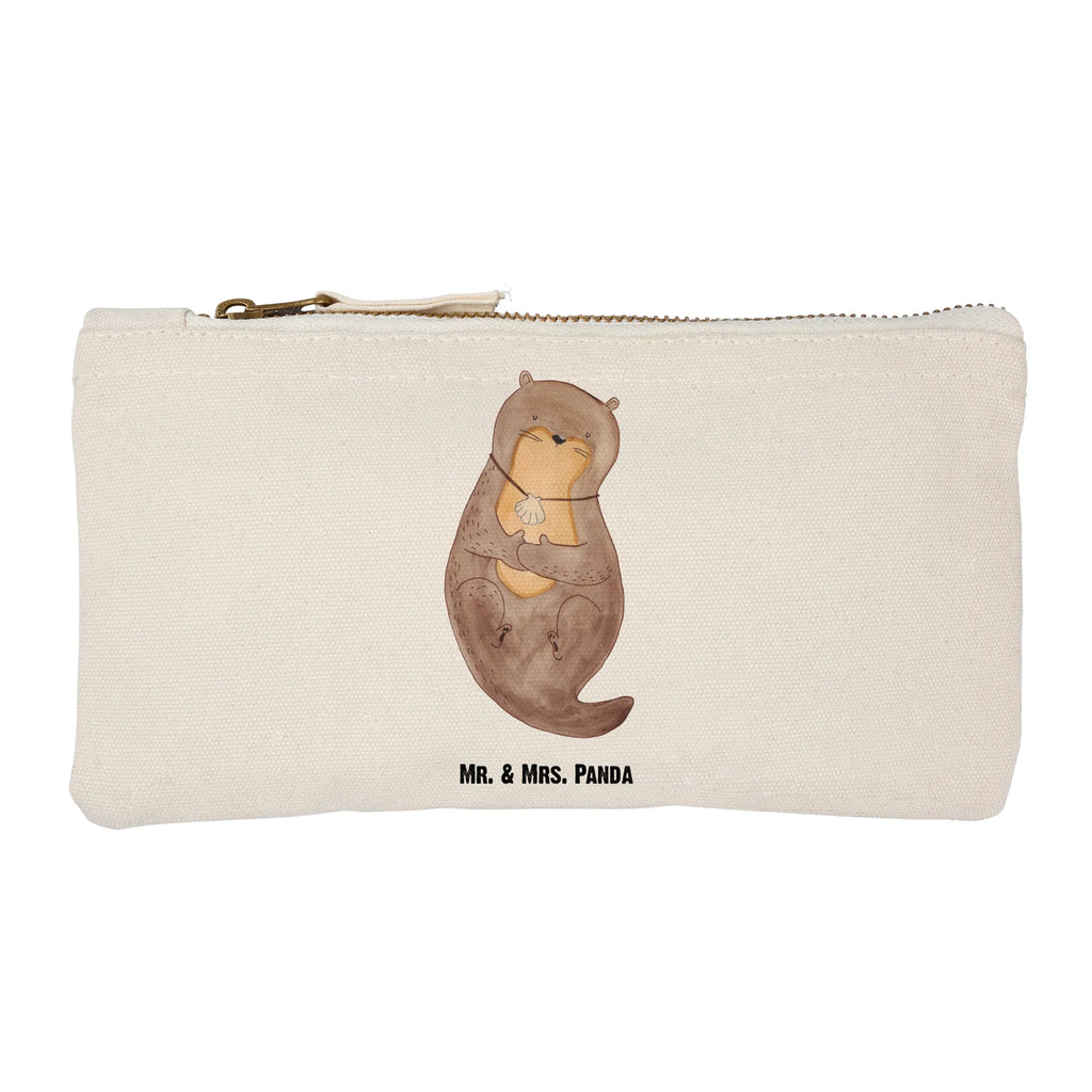 Make-up bag otter shell otter, marten, sea otter, European otter, water mammal, aquatic animal, baby otter, predator, water, otter gifts, animal lover, gift ideas for animal lovers, animal, mammal, water animal, gifts for people in love, brooding, office, otter love, dreaming, motivation, daydreaming
