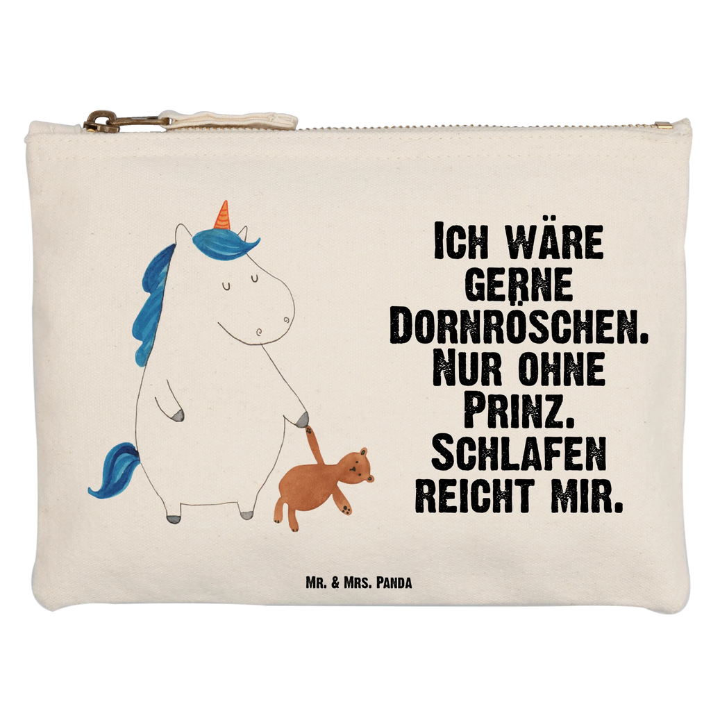 Make-up bag unicorn teddy unicorn, unicorns, bed, child gift, single, child present, dreaming, single life, girlfriend, sweet, good night, Unicorn, sleep