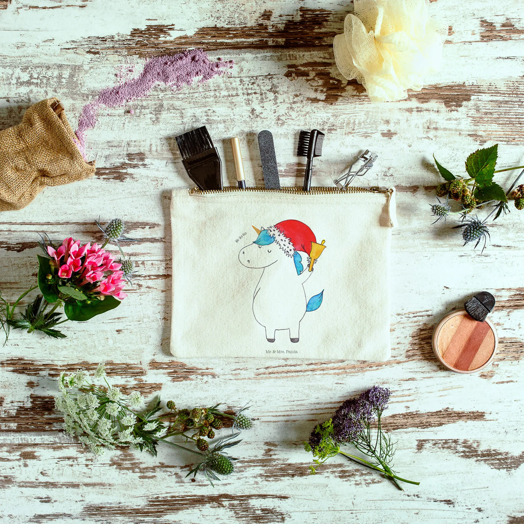 torebka na makijaż Jednorożec Mikołaj aufbewahrungsbeutel, Schminktasche, Schlampermäppchen, beauty tasche, utensilientasche, Waschtasche, Etui, aufbewahrungstasche, beauty case, kosmetiktäschchen, toiletry bag, pencil case, Mäppchen, Stiftemäppchen, pinsel tasche, Kosmetiktasche, Schminkbeutel, Kulturbeutel, Kulturtasche, Schminktäschchen, Federmappe, Waschbeutel, Kosmetikbeutel, Einhörner, Einhorn Deko, Einhorn, Unicorn, Weihnachtsmann, Weihnachten, Gin, Nikolaus, Wunschliste, Schokolade, Wunschzettel, Feenstaub, Schoki