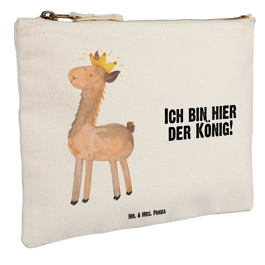 Schminktasche Lama König Waschbeutel, Kosmetiktasche, Kulturtasche, toiletry bag, pencil case, Schminktäschchen, Federmappe, beauty tasche, Schlampermäppchen, pinsel tasche, Stiftemäppchen, Kosmetikbeutel, kosmetiktäschchen, Schminkbeutel, Kulturbeutel, Waschtasche, utensilientasche, beauty case, Schminktasche, aufbewahrungsbeutel, Etui, aufbewahrungstasche, Mäppchen, Alpaka, Lama, Chef, Abi, Mama, Königin, Büro Kollege, Abitur, Freundin, König, Lamas, Vorgesetzter, Papa, Kollegin