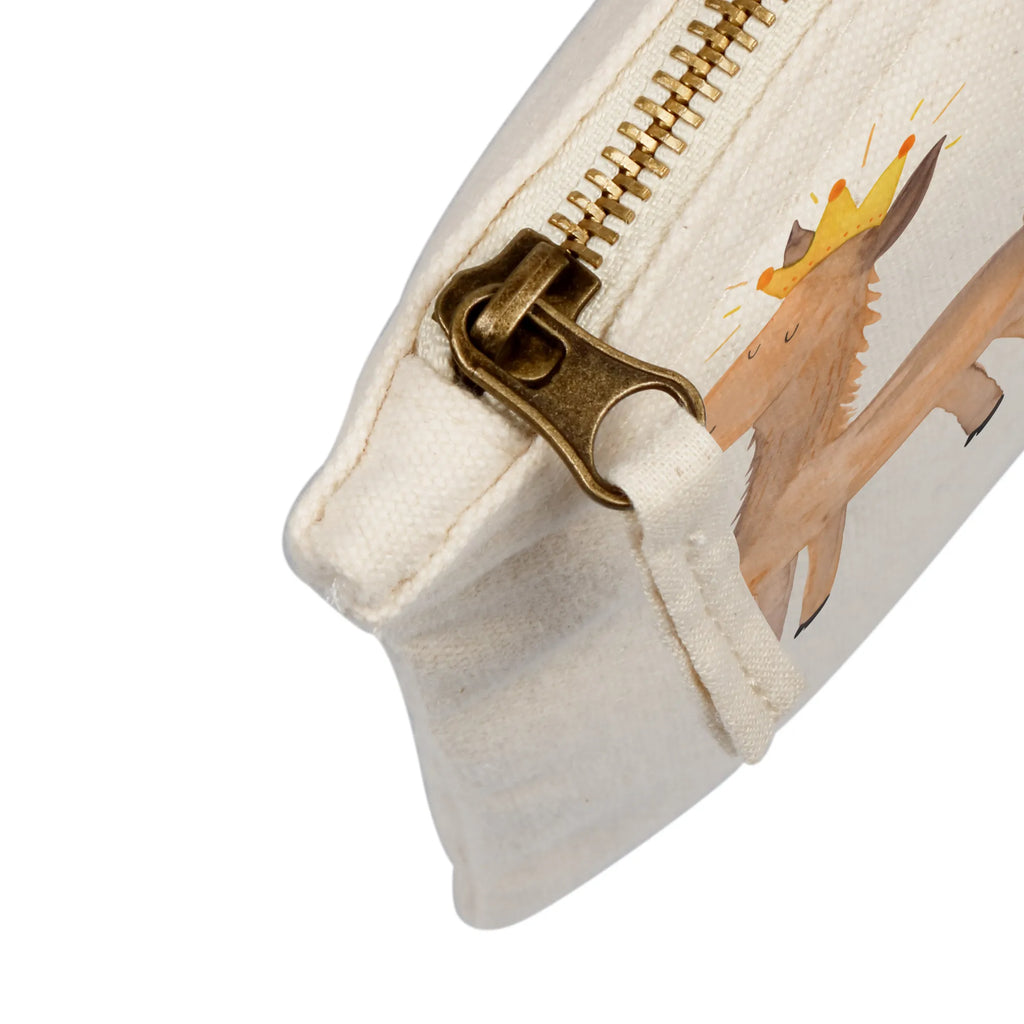 Schminktasche Lama König Waschbeutel, Kosmetiktasche, Kulturtasche, toiletry bag, pencil case, Schminktäschchen, Federmappe, beauty tasche, Schlampermäppchen, pinsel tasche, Stiftemäppchen, Kosmetikbeutel, kosmetiktäschchen, Schminkbeutel, Kulturbeutel, Waschtasche, utensilientasche, beauty case, Schminktasche, aufbewahrungsbeutel, Etui, aufbewahrungstasche, Mäppchen, Alpaka, Lama, Chef, Abi, Mama, Königin, Büro Kollege, Abitur, Freundin, König, Lamas, Vorgesetzter, Papa, Kollegin