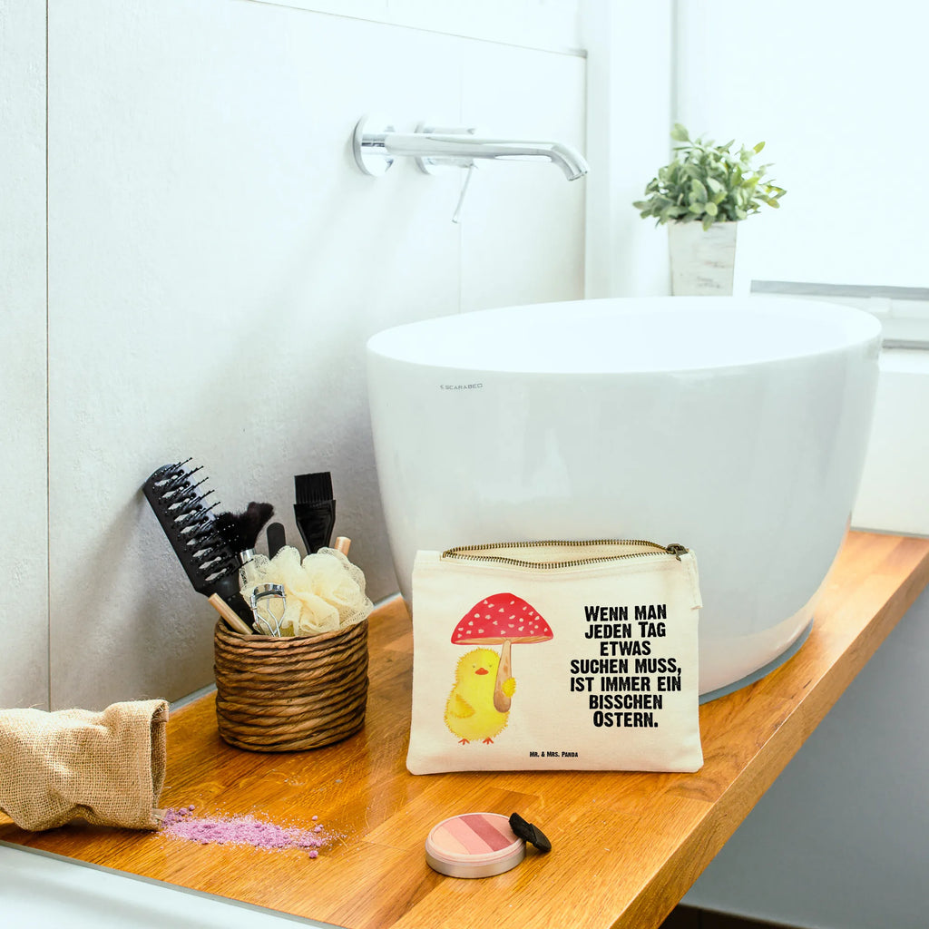 Make-up bag chick toadstool toiletry bag, pencil case, Waschbeutel, aufbewahrungstasche, Stiftemäppchen, Kulturbeutel, utensilientasche, Federmappe, Schminktäschchen, kosmetiktäschchen, Waschtasche, Schminktasche, Etui, Kosmetiktasche, beauty tasche, Mäppchen, Schminkbeutel, Schlampermäppchen, aufbewahrungsbeutel, pinsel tasche, Kosmetikbeutel, beauty case, Kulturtasche, Osterdeko, Osterhase, Osternest, Ostergeschenke, Geschenke zu Ostern, Ostern Geschenk, Ostergeschenke Kinder, Ostern Kinder, Ostern, Glückspilz, Frohe Ostern, Küken, Fliegenpilz, Ostergrüße