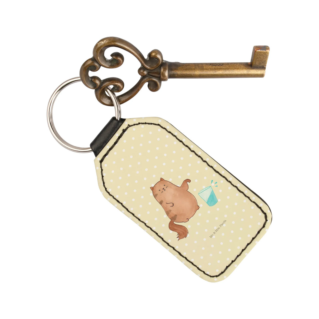 Rectangular key ring Cat water glass keychain, pendant, bag pendant, lucky charm, key ring, cat, tomcat, kitty, meow, kitten, housecat, mama cat, love cats, cat image, cat fan, cat lover, cat fancier, cat decoration, gift for cat lover, cat owner, funny cats, cat sayings, cat motto, funny cat gifts, fan merchandise, cat stuff, animal lover, pet, pussy, cats, Cats, water, glass