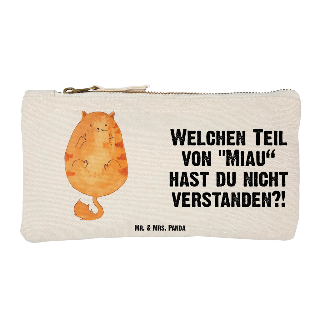 Make-up bag Cat middle finger cat, tomcat, kitty, meow, kitten, housecat, mama cat, love cats, cat image, cat fan, cat lover, cat fancier, cat decoration, gift for cat lover, cat owner, funny cats, cat sayings, cat motto, funny cat gifts, fan merchandise, cat stuff, animal lover, Cat, Puss, Cats, Kitty, Middle finger, Fuck off, Smelly finger