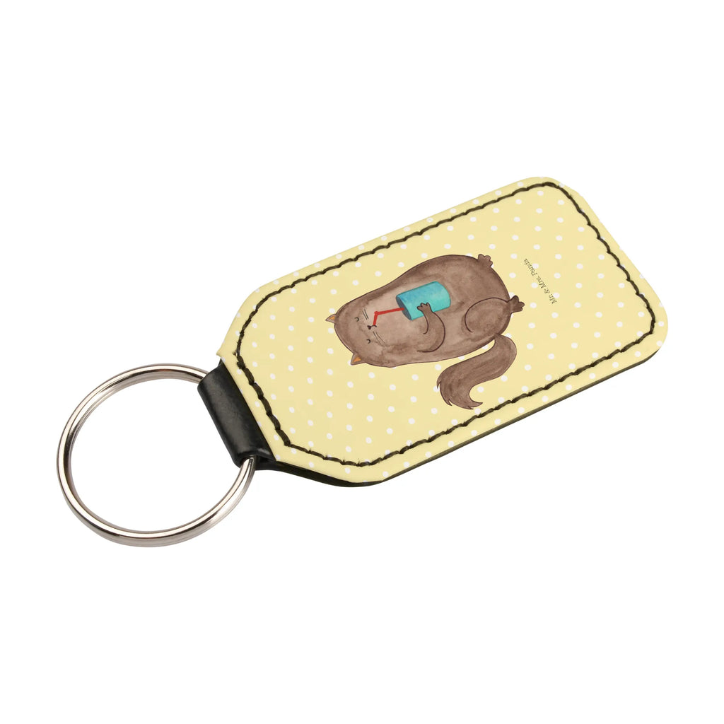 Rectangular key ring Cat can lucky charm, pendant, key ring, keychain, bag pendant, cat, tomcat, kitty, meow, kitten, housecat, mama cat, love cats, cat image, cat fan, cat lover, cat fancier, cat decoration, gift for cat lover, cat owner, funny cats, cat sayings, cat motto, funny cat gifts, fan merchandise, cat stuff, animal lover, pet, cat food, pussy, Cats, food, cats