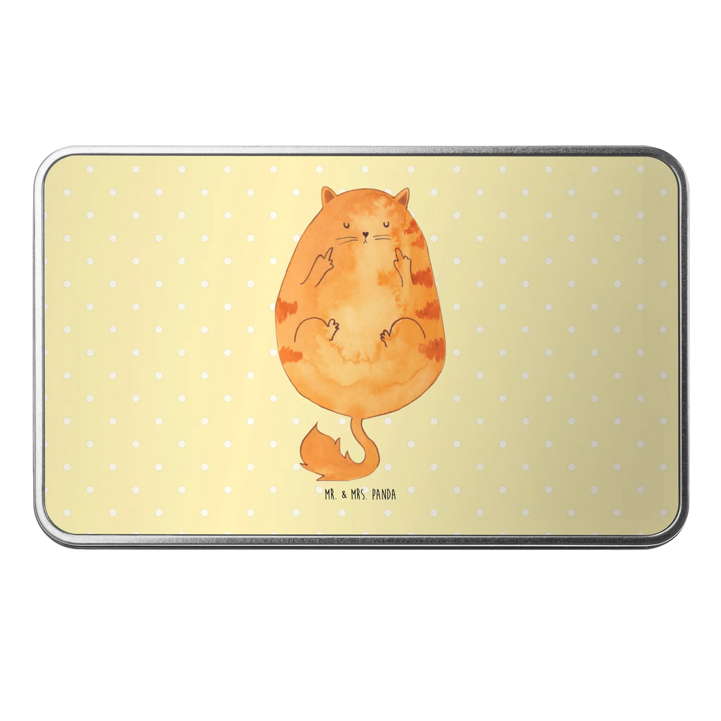 Metalowa puszka Kot ranny ptaszek Kot, motyw kotów, miłośnik kotów, dekoracje z kotami, przyjaciel kotów, entuzjasta kotów, produkty dla kotów, artykuły dla kotów, akcesoria dla kotów, pamiątki z kotami, produkty dla miłośników kotów, motywy kotów