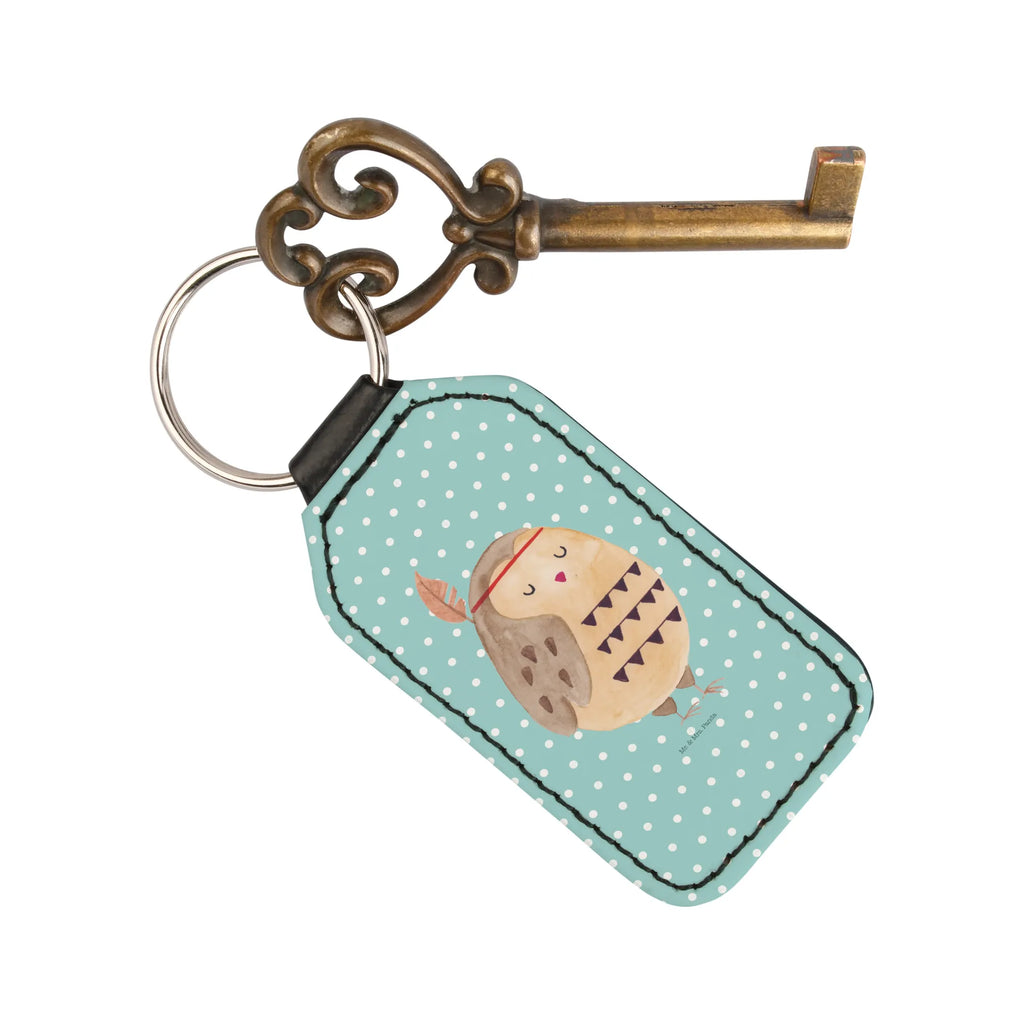 Rectangular key ring Owl feather headdress keychain, pendant, lucky charm, bag pendant, key ring, owl, forest animal, bird, nocturnal, gift ideas, birthday present, illustrated, funny, romantic gift, owl decor, Decoration, Travel saying, Indian saying, Owl decoration, Owl, Beautiful saying, Feather decoration, Life is an adventure