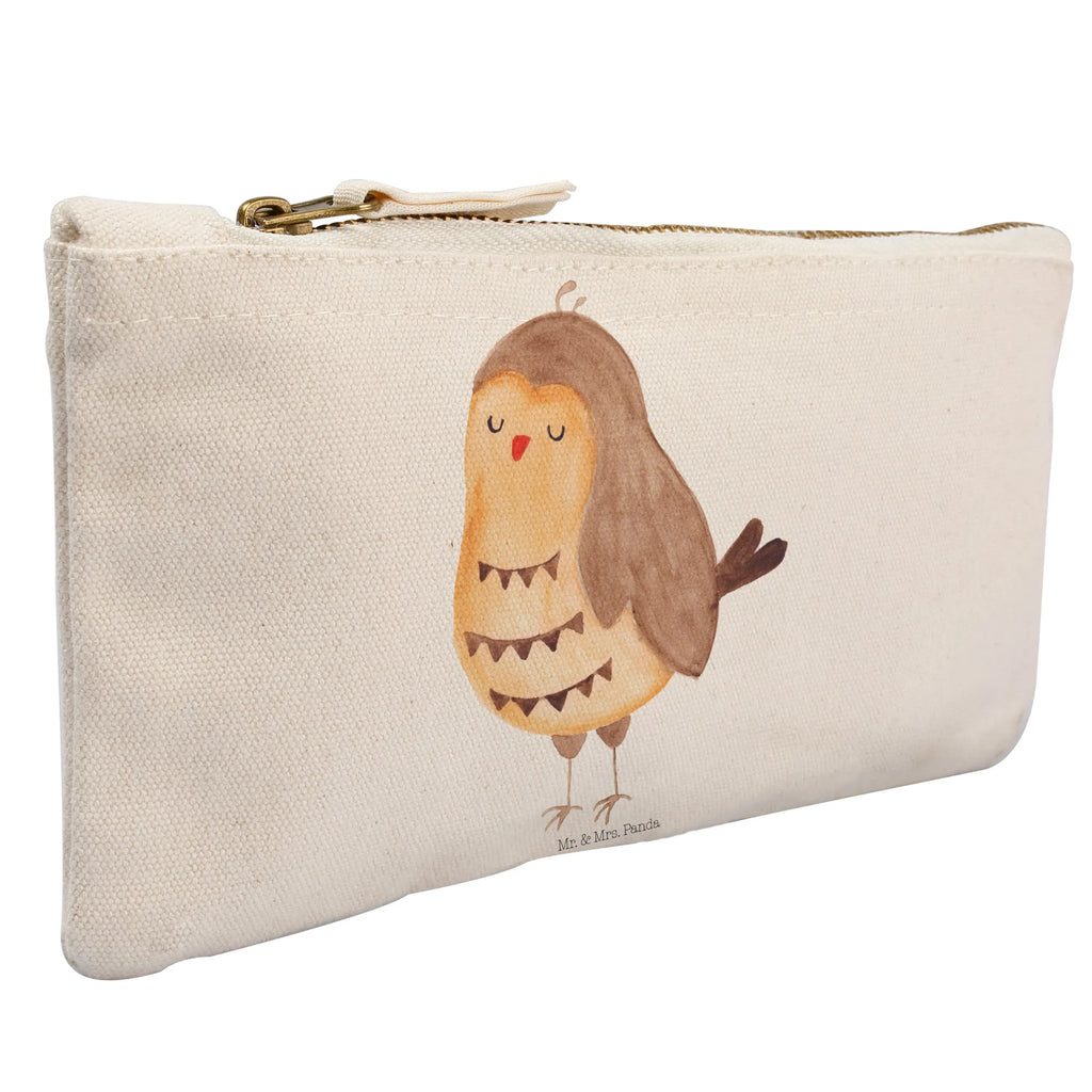 Schminktasche Eule Zufrieden Etui, Schlampermäppchen, beauty tasche, Federmappe, beauty case, Kulturtasche, aufbewahrungsbeutel, aufbewahrungstasche, pencil case, Schminkbeutel, Schminktasche, Waschbeutel, utensilientasche, Kulturbeutel, Kosmetikbeutel, Schminktäschchen, Waschtasche, Stiftemäppchen, Kosmetiktasche, kosmetiktäschchen, Mäppchen, pinsel tasche, toiletry bag, Eule, Eule Spruch, Eule Deko, Owl, Romantisch, Liebe Spruch, Geschenk Hochzeitstag, Wortspiel Lustig, Spruch schön