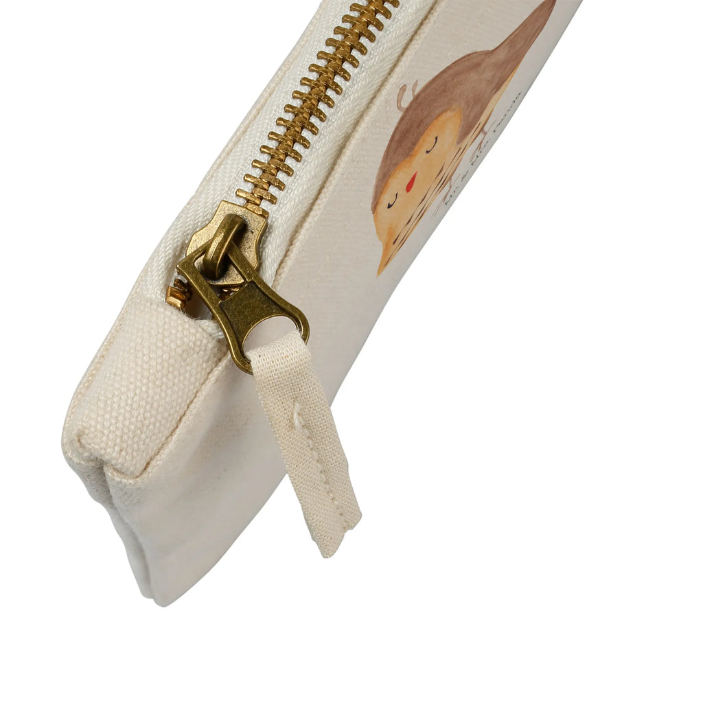 Schminktasche Eule Zufrieden Etui, Schlampermäppchen, beauty tasche, Federmappe, beauty case, Kulturtasche, aufbewahrungsbeutel, aufbewahrungstasche, pencil case, Schminkbeutel, Schminktasche, Waschbeutel, utensilientasche, Kulturbeutel, Kosmetikbeutel, Schminktäschchen, Waschtasche, Stiftemäppchen, Kosmetiktasche, kosmetiktäschchen, Mäppchen, pinsel tasche, toiletry bag, Eule, Eule Spruch, Eule Deko, Owl, Romantisch, Liebe Spruch, Geschenk Hochzeitstag, Wortspiel Lustig, Spruch schön