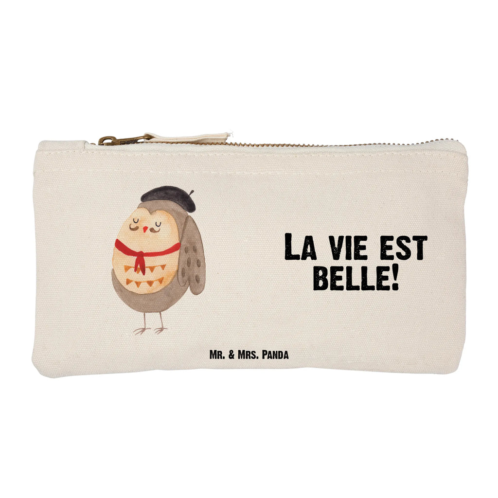 Schminktasche Eule Frankreich aufbewahrungsbeutel, beauty tasche, Waschtasche, Schlampermäppchen, Kosmetiktasche, utensilientasche, pencil case, toiletry bag, Waschbeutel, Federmappe, Kulturbeutel, Stiftemäppchen, beauty case, pinsel tasche, Etui, Kosmetikbeutel, Schminktäschchen, Kulturtasche, Mäppchen, Schminktasche, aufbewahrungstasche, kosmetiktäschchen, Schminkbeutel, Eule, Frankreich, Spruch Französisch, Eulen, La Vie Est Belle, Owl, Spruch schön, Eule Deko, Hibou, Das Leben Ist schön