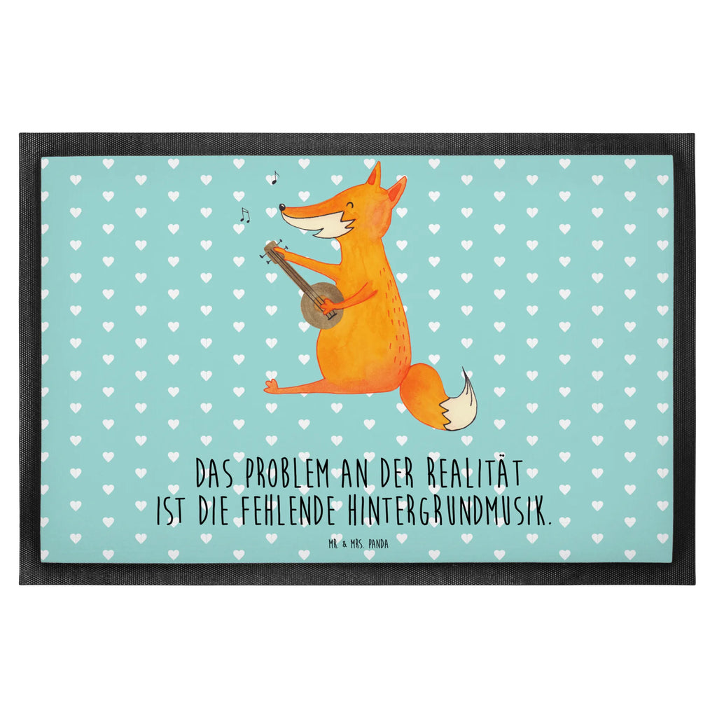 Doormat Fox guitar Sauberlaufmatte, Schmutzfangmatte, außenmatte, matte haustür, Gummimatte, Bodenvorleger, Fußabstreifer, Schmutzfänger, abstreifer, hausmatte, Outdoor-Matte, Schmutzmatte, Abtretmatte, Abtreter, Haustürmatte, Gummi-Fußmatte, Vorleger, fußmatte, Fußabtreter, bodenmatte, Eingangsmatte, Schmutzfangteppich, teppichmatte, flurmatte, Türmatte, Türvorleger, Schuhabstreifer, Eingangsteppich, Fussmatte, Fuchs, Gitarre, Geschenk Musiker, Sänger, Musikerin, Musik Spruch, Sängerin, Füchse