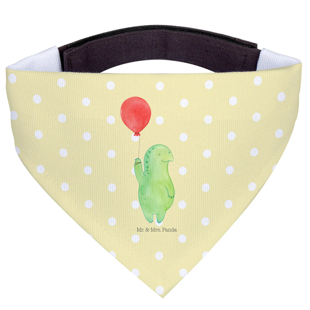 Chusta na szyję dla psa L żółw balon Mittel, Hundehalstuch, Halstuch, Mittelgroße Hunde, Tuch, Hunde, Schildkröte, Mutausbruch, Motivationsspruch, Schildkröten, Motivation
