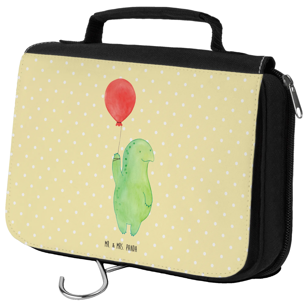 Kosmetyczka żółw balon beautycase, Waschtasche, Necessaire, Schminkbeutel, Reisebeutel, Kulturbeutel Waschbar, Kulturtasche, hygienebeutel, Kulturbeutel, badtasche, Toilettentasche, hygienetasche, Waschbeutel, Kosmetiktasche, Schminktasche, Schildkröte, Schildkröten, Motivationsspruch, Motivation, Mutausbruch