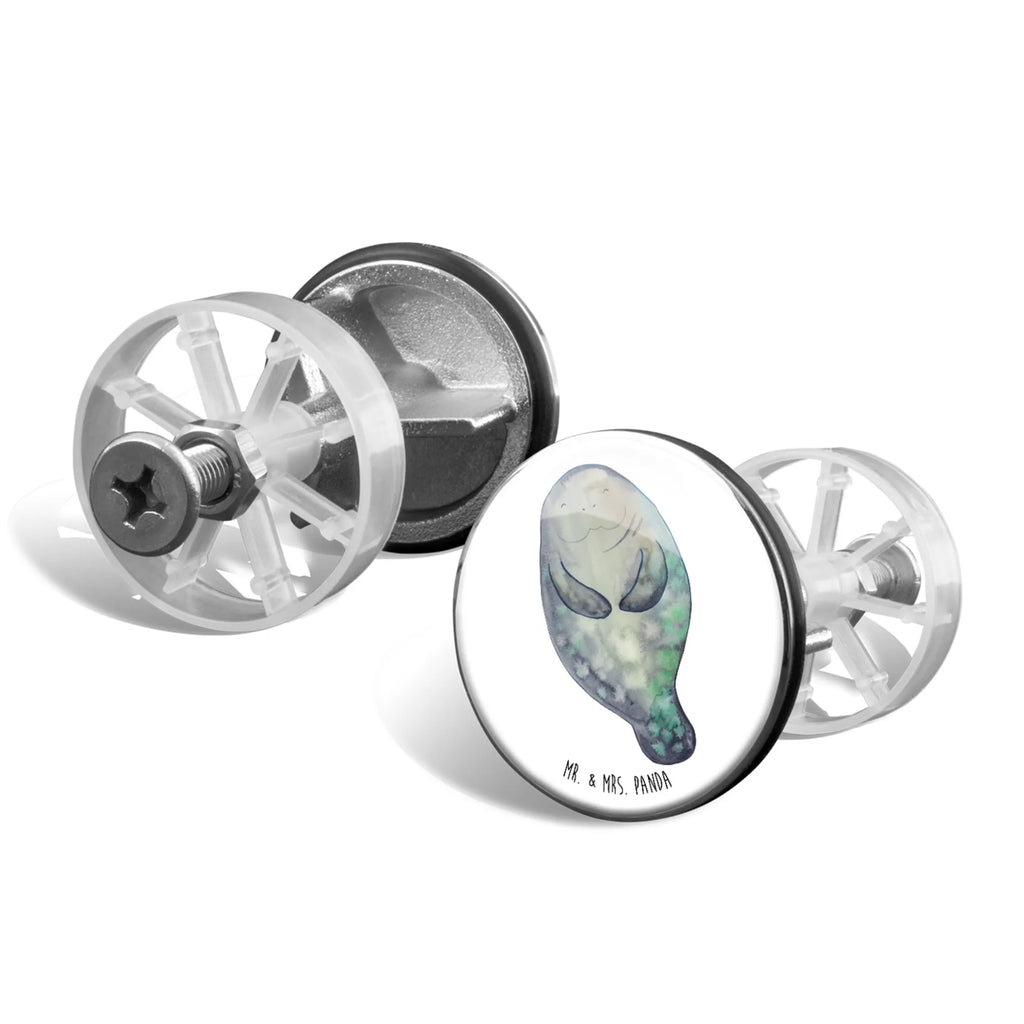 Sink plug manatee happy Abflussstöpsel, Waschbecken Stopfen, Waschbecken, Ablaufgarnitur, Stöpsel, Meerestiere, Meer, Urlaub, Neuanfang, Seekuh, Selbstliebe, Achtsamkeit, Freundin, Seekühe, Neustart, Liebeskummer, Zufrieden, Respekt