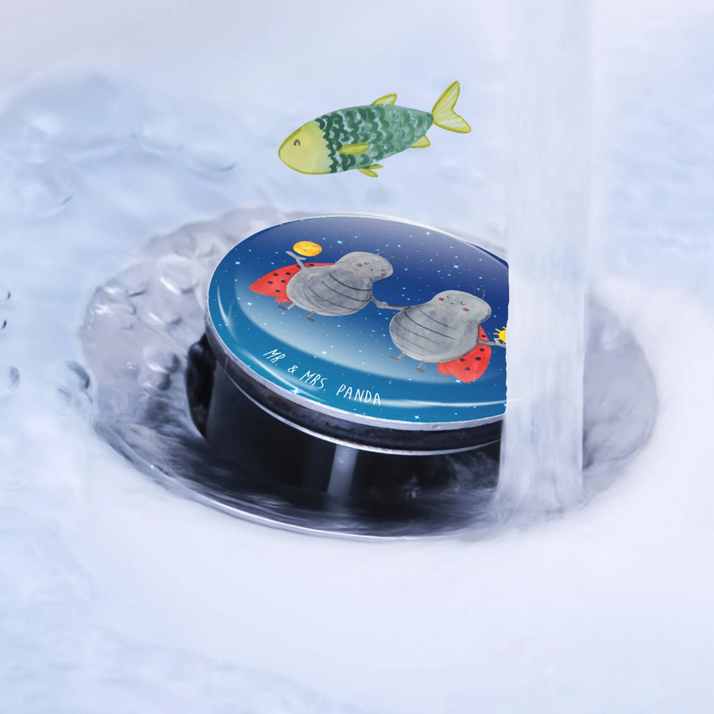 Sink plug Star sign twin stoppers, universal, Washbasin plugs, washbasin plugs, drain set, drain plugs, washbasin, constellations, birthdays, astrology, zodiac, date of birth, month of birth, ladybird, twin brother, twin zodiac sign, birthday may, twin sister, twins, lucky beetle, gift june, twin gift, gift may