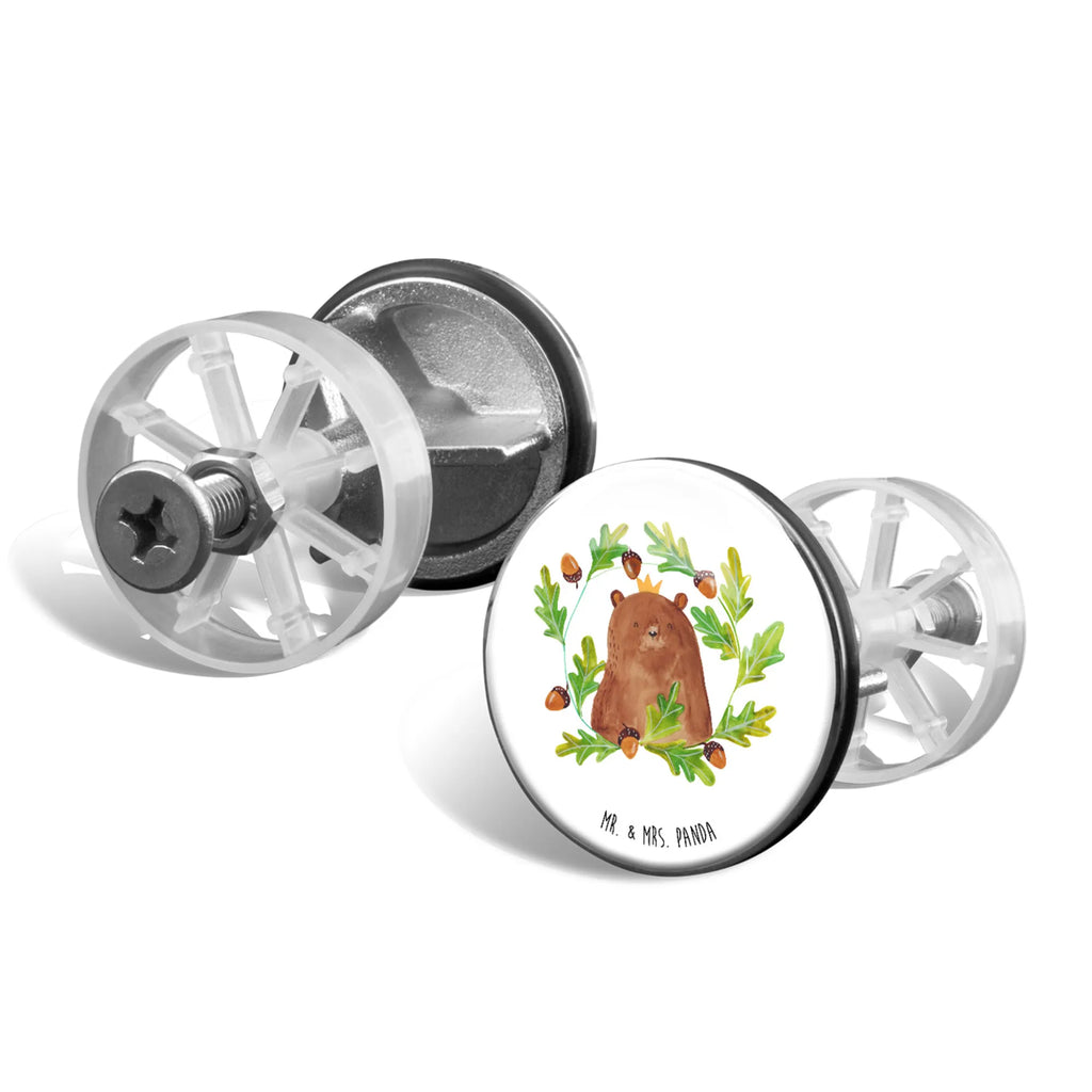 Sink plug bear king washbasin, stoppers, Washbasin plugs, drain set, universal, drain plugs, washbasin plugs, bear, teddy, teddy bear, cuddly toy, Daddy, Daddy Bear, Father's Day, world best daddy, Bear, Father, best daddy, Dad