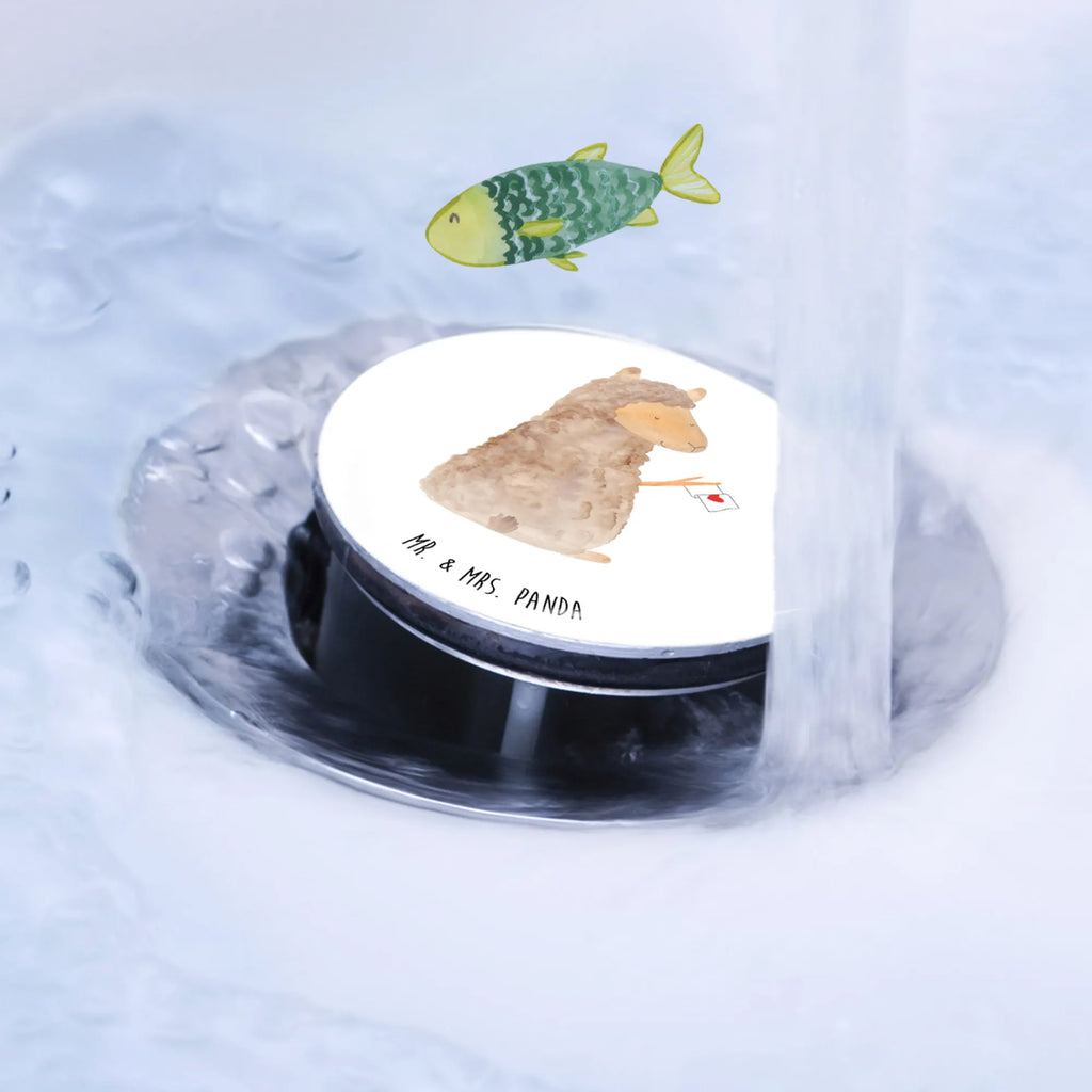 Sink plug alpaca banner stoppers, drain set, Washbasin plugs, washbasin, washbasin plugs, universal, drain plugs, alpaca, llama, pako, camel, Peru, animal, favourite animal, Alpaca, love, llamas, alpacas