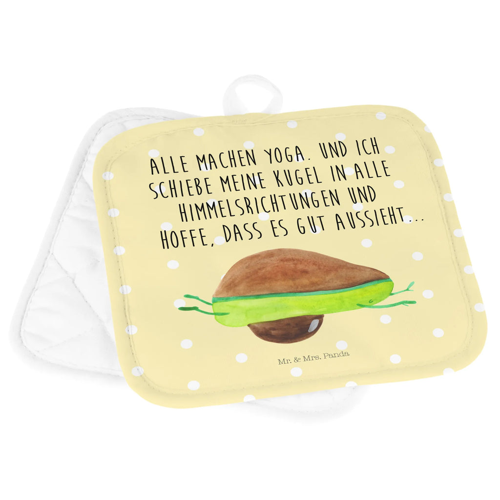 2-elementowy zestaw podkładek pod garnki Awokado joga Awokado, Warzywa, Wegan, Zdrowy