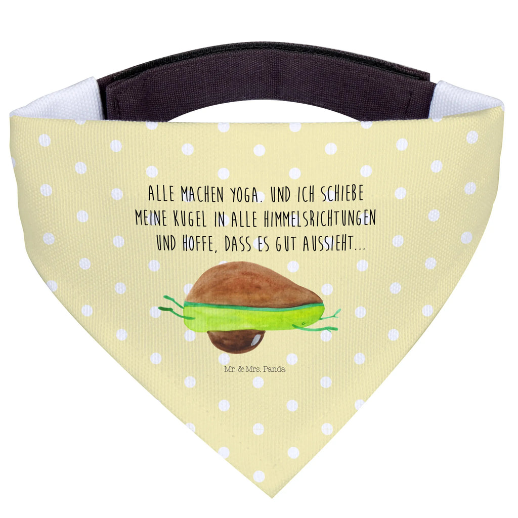 Hundehalstuch Avocado Yoga Tuch, Mittel, Halstuch, Mittelgroße Hunde, Hunde, Hundehalstuch, Avocado, Veggie, Gesund, Vegan, Avocado Yoga Vegan