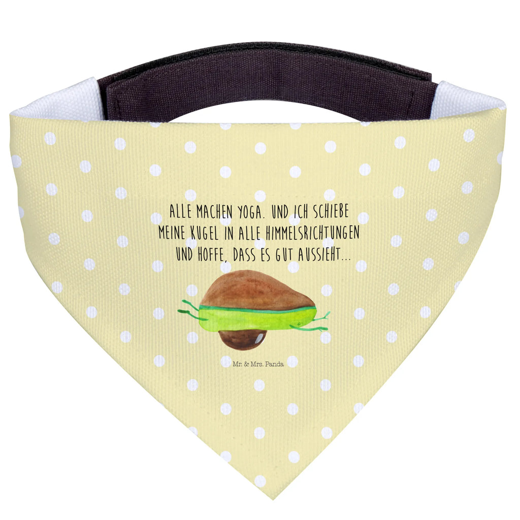 Hundehalstuch Avocado Yoga Tuch, Mittel, Halstuch, Mittelgroße Hunde, Hunde, Hundehalstuch, Avocado, Veggie, Gesund, Vegan, Avocado Yoga Vegan