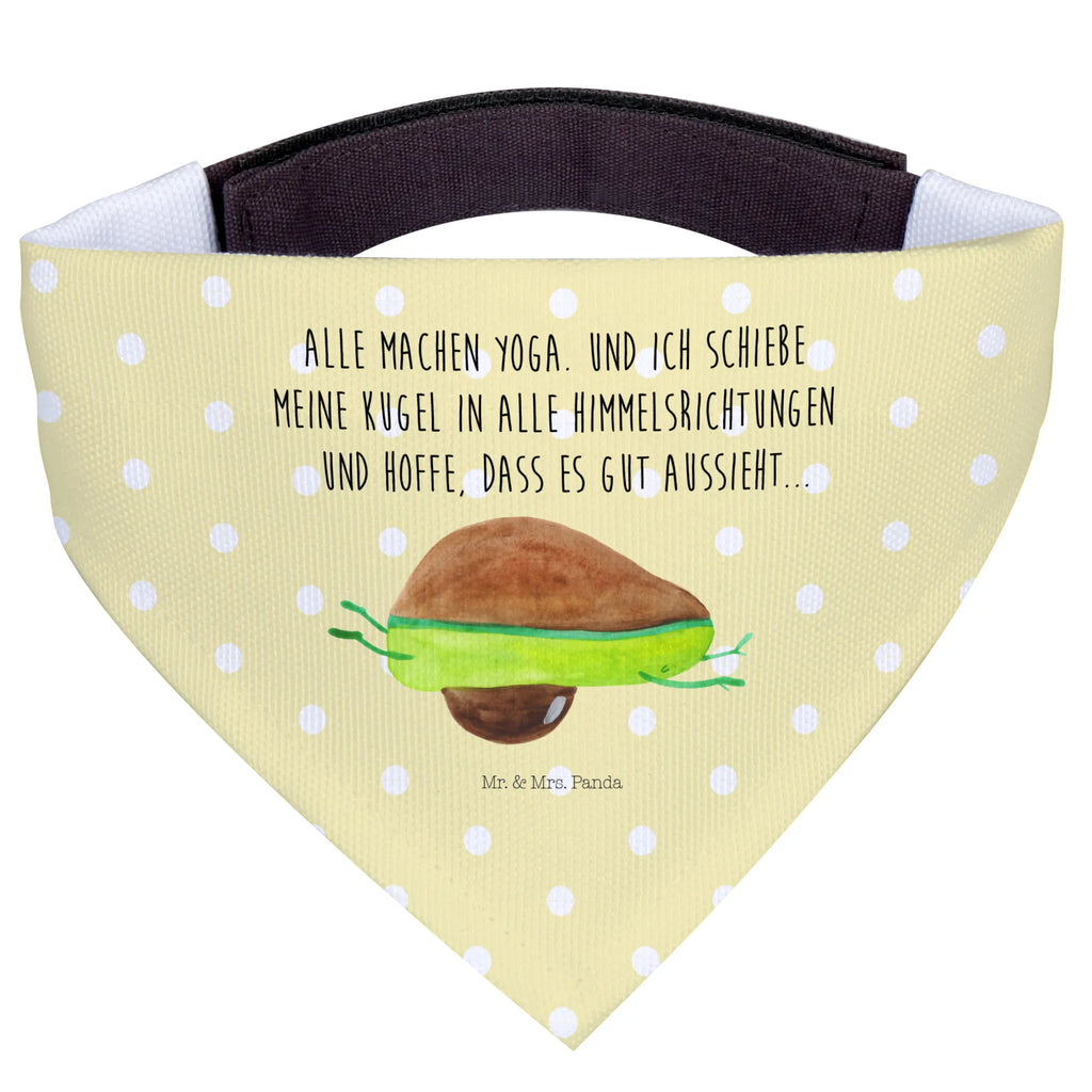 Hundehalstuch Avocado Yoga Tuch, Mittel, Halstuch, Mittelgroße Hunde, Hunde, Hundehalstuch, Avocado, Veggie, Gesund, Vegan, Avocado Yoga Vegan