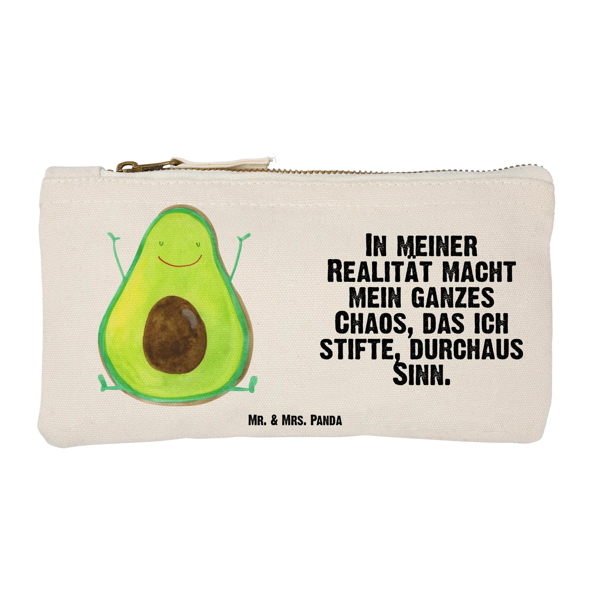 Schminktasche Avocado Glücklich Stifteetui, Waschtasche, beauty case, Baumwolltasche, aufbewahrungstasche, beauty tasche, Waschbeutel, aufbewahrungsbeutel, Baumwollbeutel, Schminktäschchen, Stiftemäppchen, Kosmetikbeutel, Schminkbeutel, Federtasche, Beauty Bag, Pinseltasche, Federmappe, Schulmäppchen, pencil case, Schminktasche, Pouch, Stoffbeutel, Kulturbeutel, Schlampermäppchen, Make-Up Tasche, Etui, Schlamper, Kosmetiktasche, utensilientasche, Täschchen, toiletry bag, Mäppchen, Kulturtasche, kosmetiktäschchen, Gesund, Veggie, Avocado, Vegan, Chaos