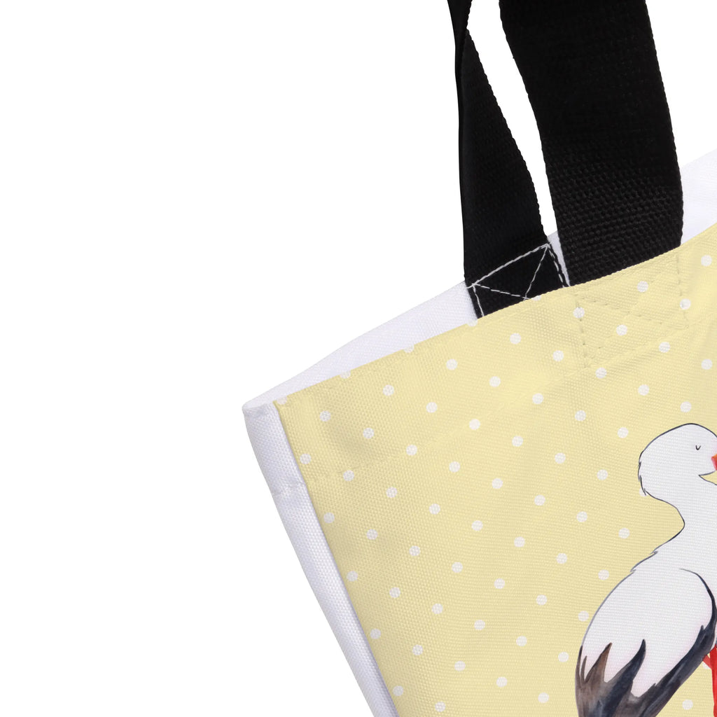 Shopper Stork Einkaufstasche, Schulbeutel, Beutel, Freizeittasche, Schultertasche, Strandtasche, Stofftasche, Tragebeutel, Ausflug, Tüte, Shopper, Schultasche, XXL Tasche, Einkaufsbeutel, XL, Alltagstasche, Gute Laune, Lustige Sprüche, Tiermotive, Tiere, Baby, Storch, Störche, Schwanger, Mütter, Geburt, Schwangerschaft, Babybauch, Mutter Werden, Mutter