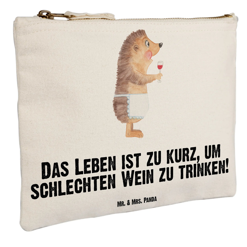 torebka na makijaż jeż wino Stiftemäppchen, Waschbeutel, Kulturbeutel, Kulturtasche, aufbewahrungstasche, kosmetiktäschchen, beauty case, Mäppchen, Federmappe, Schlampermäppchen, Schminktasche, Schminktäschchen, pinsel tasche, utensilientasche, toiletry bag, beauty tasche, Schminkbeutel, pencil case, Etui, aufbewahrungsbeutel, Kosmetikbeutel, Waschtasche, Kosmetiktasche, Lustige Sprüche, Tiermotive, Tiere, Gute Laune, Geschenk Weinliebhaber, Igel, Weißwein, Wein trinken, Rotwein, Wein Deko, Wein Spruch, Geschenk Weintrinker, Weinglas