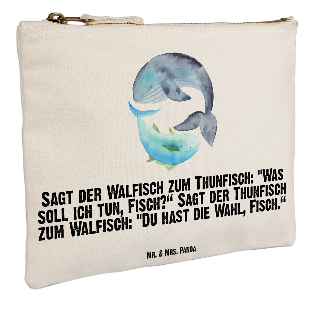 Make-up bag whale tuna Schminktasche, Kulturbeutel, Etui, Kosmetiktasche, Waschtasche, Mäppchen, Federmappe, utensilientasche, pencil case, Waschbeutel, pinsel tasche, Schminktäschchen, toiletry bag, Schminkbeutel, Kulturtasche, beauty tasche, Stiftemäppchen, aufbewahrungsbeutel, Kosmetikbeutel, beauty case, Schlampermäppchen, aufbewahrungstasche, kosmetiktäschchen, Lustige Sprüche, Tiermotive, Tiere, Gute Laune, Wal, Spruch Lustig, Wortwitz Lustig, Tunfisch, Flachwitz, Flachwitz Geschenk, Spruch Des Tages, Witz, Wahl