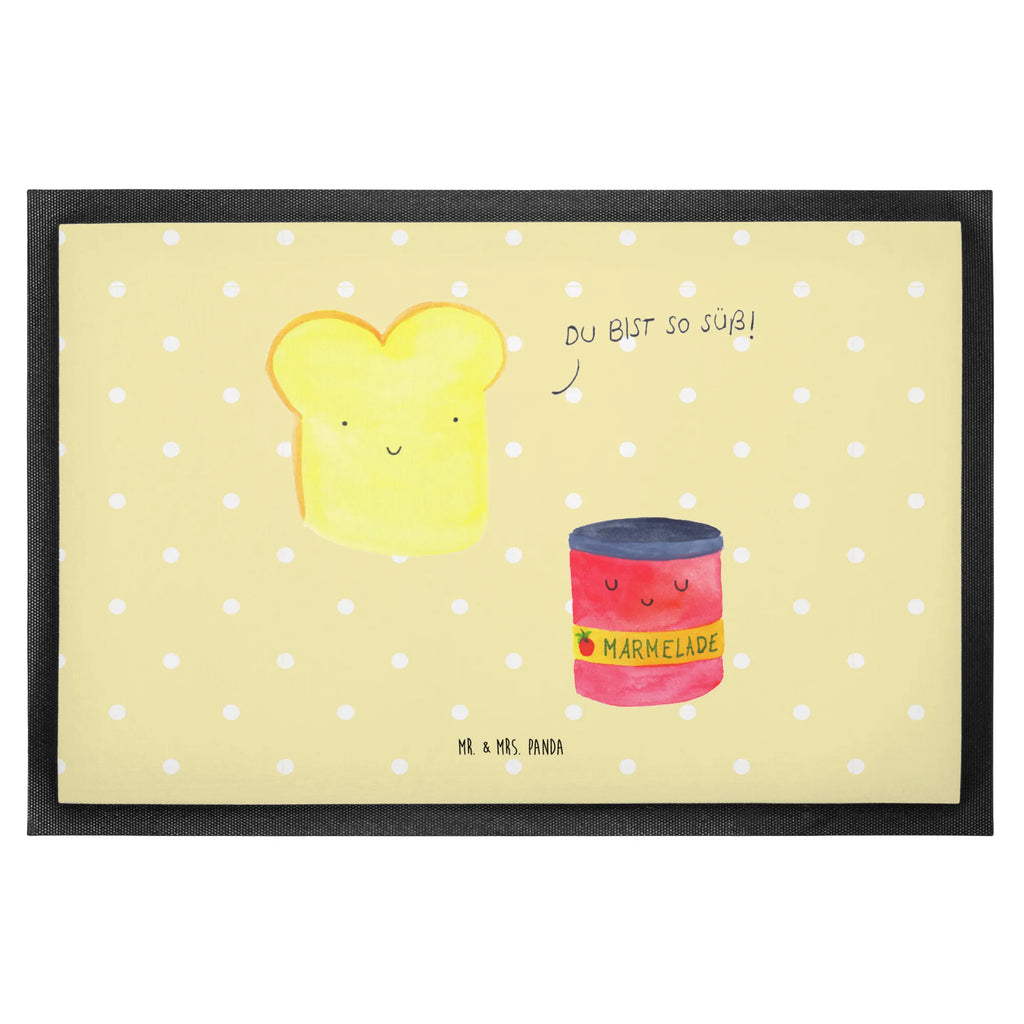 Fußmatte Toast & Marmelade Fußabstreifer außen, Sauberlaufmatte, Türmatte, Fußabtreter, Schmutzfangmatte waschbar, Fußmatte outdoor, Gummi Matte, Schmutzmatte, Fußabstreifer, Vorleger, Matte, Gummimatte, Fußmatten, Fußmatte waschbar, Fussmatten, Schmutzfangmatte, Eingangsteppich, Fussmatten online, Motivfußmatte, Fußmatte außen wetterfest, Schmutzfangteppich, Fußmatte innen, Fußabtreter außen, Türvorleger, Schmutzfänger, Haustürmatte, Fußmatte außen, Tiermotive, Gute Laune, lustige Sprüche, Tiere, süß, Dreamteam, Küche Deko, Toastbrot, Toast, Frühstück Einladung, Brot, Marmelade, süße Postkarte, Küche Spruch