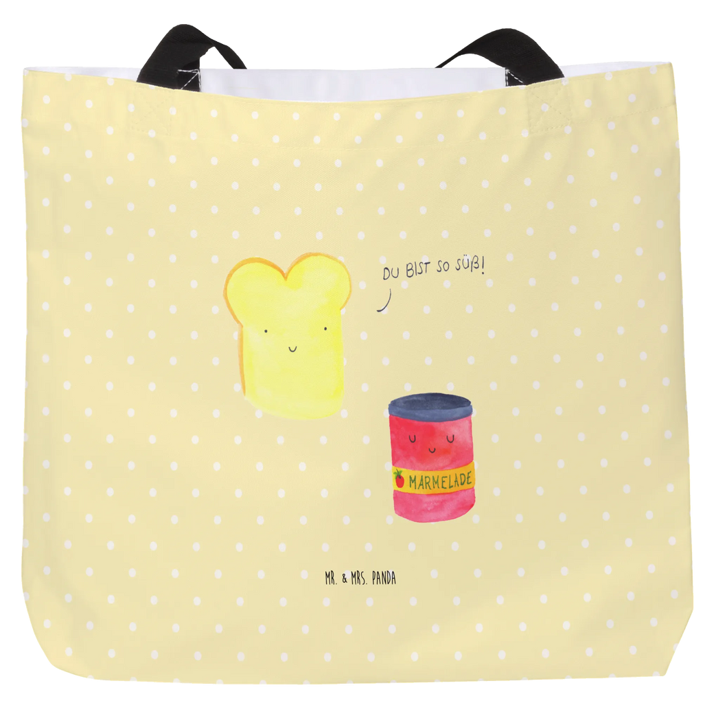 Shopper toast jam handle bag, XXL, large, shopper, woman, shopping bag, bag, beach bag, carrier bag, small animals, cute, funny, cute animal motives, hand drawn, small world, funny sayings, good mood, happy, gifts, gift ideas, special gifts, animal lover, card, Toast, jam, dreamteam, kitchen saying, breakfast invitation, sweet, kitchen decoration, bread, cute postcard, toast
