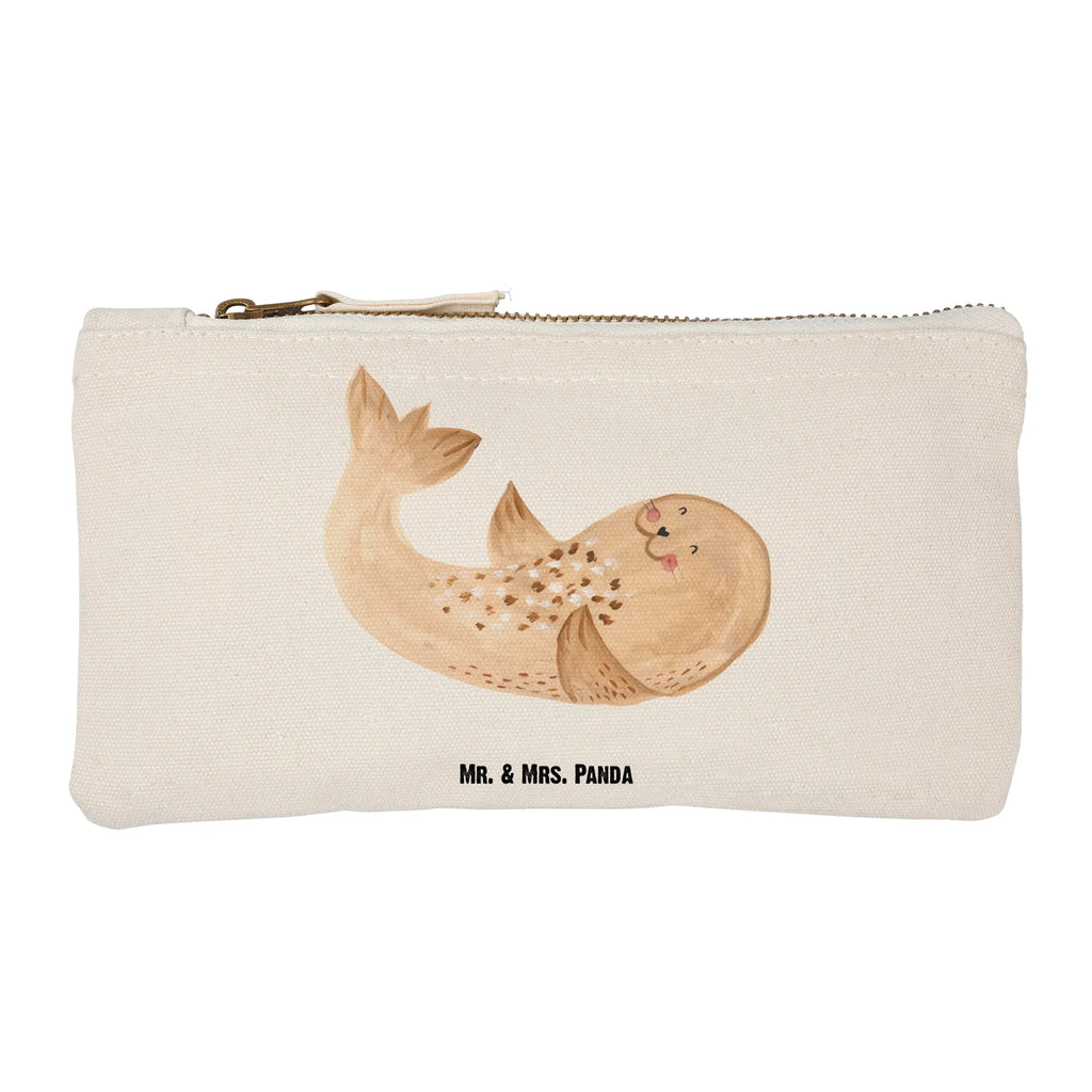 Schminktasche Robbe Liegen Waschbeutel, Schminktasche, Waschtasche, Federmappe, utensilientasche, Schminkbeutel, Schminktäschchen, Kulturtasche, Schlampermäppchen, Kosmetiktasche, toiletry bag, Kosmetikbeutel, Stiftemäppchen, aufbewahrungstasche, Etui, Mäppchen, beauty case, Kulturbeutel, kosmetiktäschchen, beauty tasche, pinsel tasche, aufbewahrungsbeutel, pencil case, Lustige Sprüche, Tiermotive, Tiere, Gute Laune, Nordsee, Robben, Freude, Seehund, Lachen, Strand, Meerestier, Robbe, Ostsee