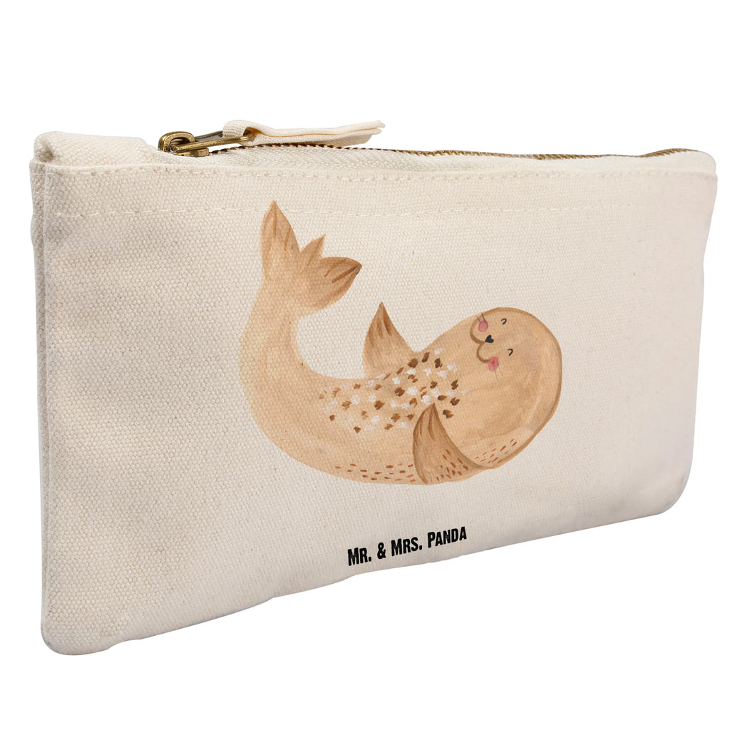 Schminktasche Robbe Liegen Waschbeutel, Schminktasche, Waschtasche, Federmappe, utensilientasche, Schminkbeutel, Schminktäschchen, Kulturtasche, Schlampermäppchen, Kosmetiktasche, toiletry bag, Kosmetikbeutel, Stiftemäppchen, aufbewahrungstasche, Etui, Mäppchen, beauty case, Kulturbeutel, kosmetiktäschchen, beauty tasche, pinsel tasche, aufbewahrungsbeutel, pencil case, Lustige Sprüche, Tiermotive, Tiere, Gute Laune, Nordsee, Robben, Freude, Seehund, Lachen, Strand, Meerestier, Robbe, Ostsee