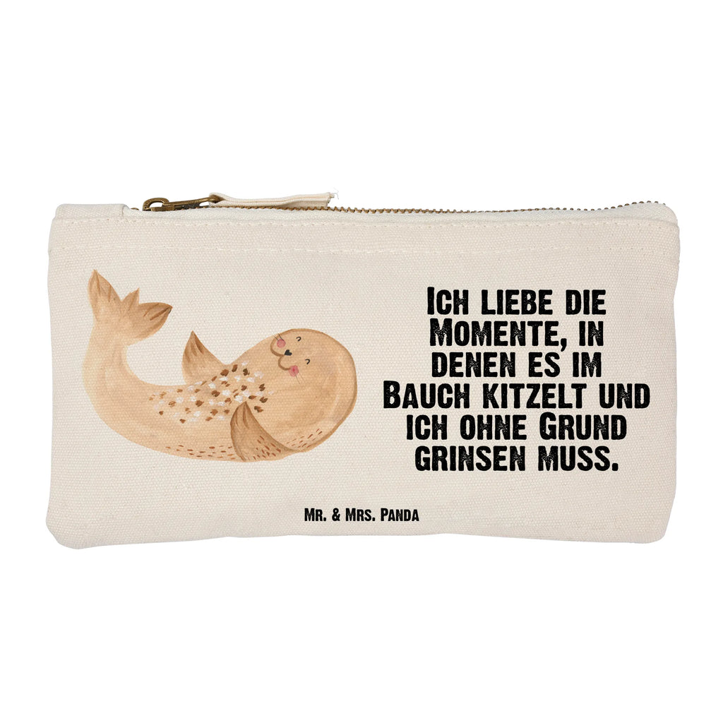 Schminktasche Robbe Liegen Waschbeutel, Schminktasche, Waschtasche, Federmappe, utensilientasche, Schminkbeutel, Schminktäschchen, Kulturtasche, Schlampermäppchen, Kosmetiktasche, toiletry bag, Kosmetikbeutel, Stiftemäppchen, aufbewahrungstasche, Etui, Mäppchen, beauty case, Kulturbeutel, kosmetiktäschchen, beauty tasche, pinsel tasche, aufbewahrungsbeutel, pencil case, Lustige Sprüche, Tiermotive, Tiere, Gute Laune, Nordsee, Robben, Freude, Seehund, Lachen, Strand, Meerestier, Robbe, Ostsee