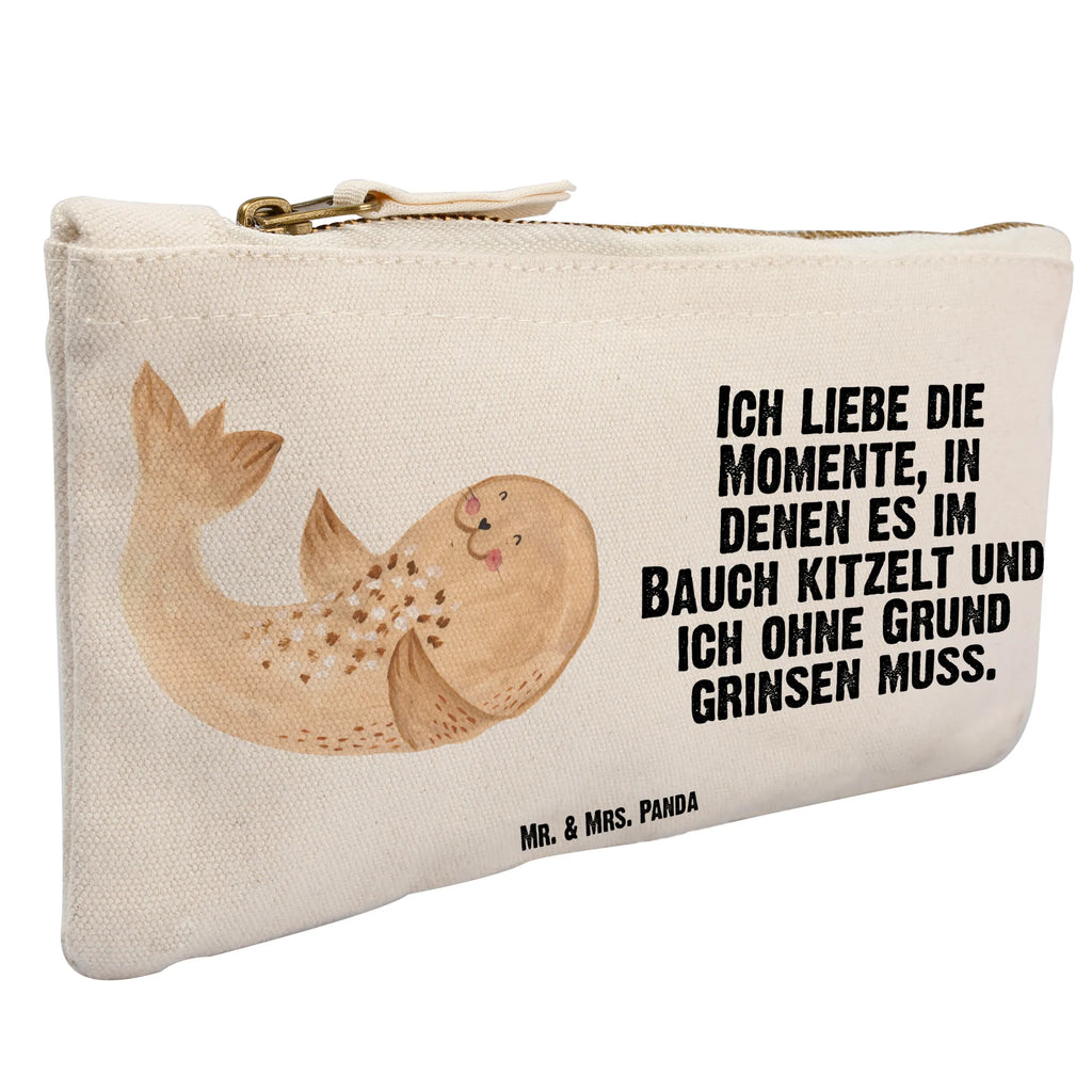 Schminktasche Robbe Liegen Waschbeutel, Schminktasche, Waschtasche, Federmappe, utensilientasche, Schminkbeutel, Schminktäschchen, Kulturtasche, Schlampermäppchen, Kosmetiktasche, toiletry bag, Kosmetikbeutel, Stiftemäppchen, aufbewahrungstasche, Etui, Mäppchen, beauty case, Kulturbeutel, kosmetiktäschchen, beauty tasche, pinsel tasche, aufbewahrungsbeutel, pencil case, Lustige Sprüche, Tiermotive, Tiere, Gute Laune, Nordsee, Robben, Freude, Seehund, Lachen, Strand, Meerestier, Robbe, Ostsee