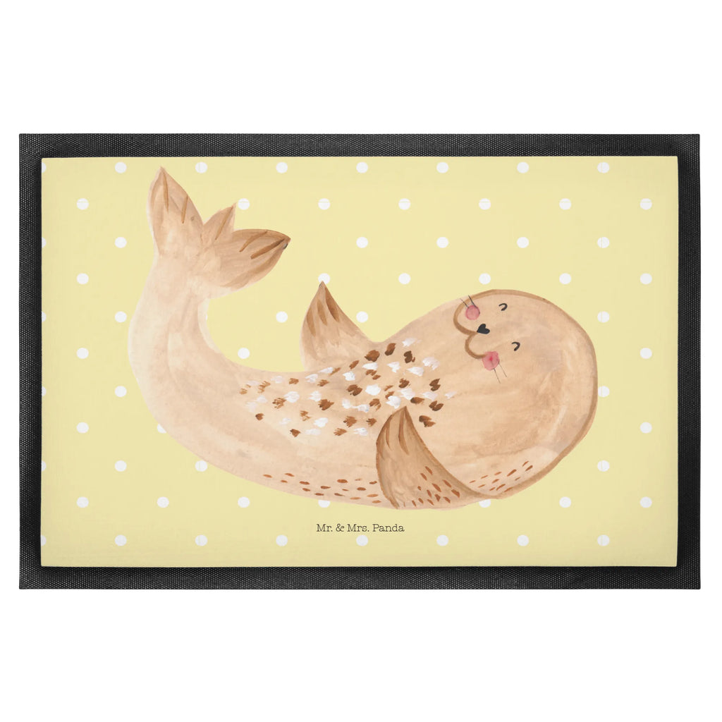 Fußmatte Robbe Liegen Haustürmatte, Schmutzfänger, Schuhabstreifer, Fußmatten, schmutzfangmatten, matte haustür, Fußabstreifer, Fußabtreter, außenmatte, Eingangsteppich, fußmatte, Abtreter, Schmutzfangteppich, Türvorleger, türmatten, flurmatte, Türmatte, sauberlaufmatten, Sauberlaufmatte, abstreifer, Eingangsmatte, Abtretmatte, Schmutzmatte, Fussmatte, Schmutzfangmatte, hausmatte, Gute Laune, Lustige Sprüche, Tiere, Tiermotive, Robben, Meerestier, Seehund, Lachen, Strand, Ostsee, Freude, Nordsee, Robbe